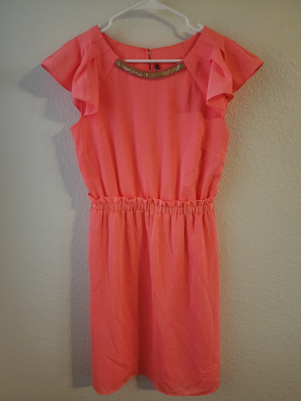 Gianni Bini Bright Coral Dress - Picture 2 of 7